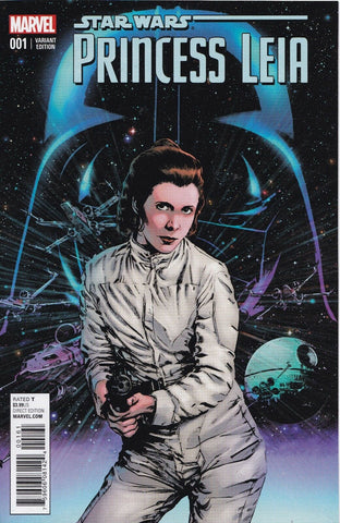 STAR WARS Princess Leia #1 Butch Guice 1-25 variant Cover
