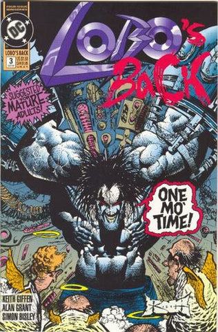 Lobo's Back #3 (of 4) - DC Comics - 1992
