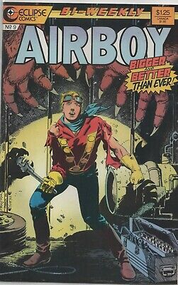 Airboy #9 - Eclipse Comics - 1986