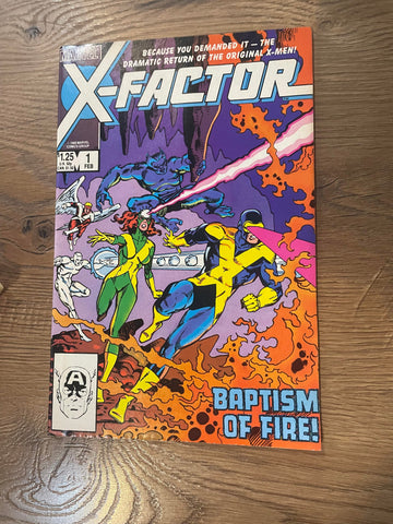 X-Factor #1 - Marvel Comics -1986 - Original X-Men Re-united