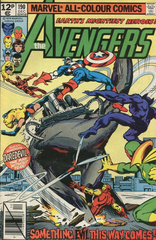 The Avengers #190 - Marvel Comics - 1979 - Pence Copy
