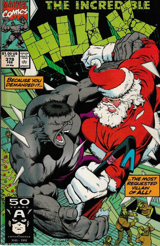 Incredible Hulk #378 - Marvel Comics - 1991