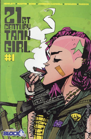21st Century Tank Girl #1 - Titan Comics - 2015 - Comic Block Variant