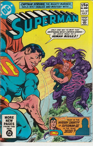 Superman #361 - DC Comics - 1981
