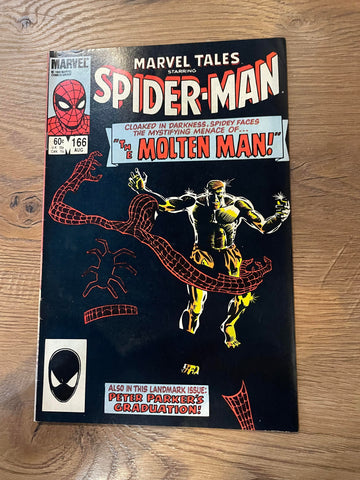Marvel Tales starring Spider-Man #166 - Marvel Comics - 1984 - Back Issue