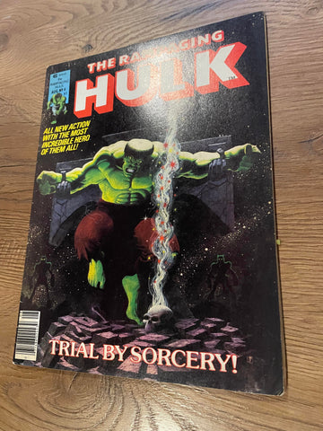 The Rampaging Hulk #4 - Magazine Management Company - 1977