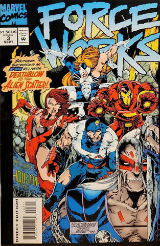 Force Works #3 - Marvel Comics - 1994