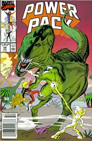 Power Pack #54 - Marvel Comics - 1990