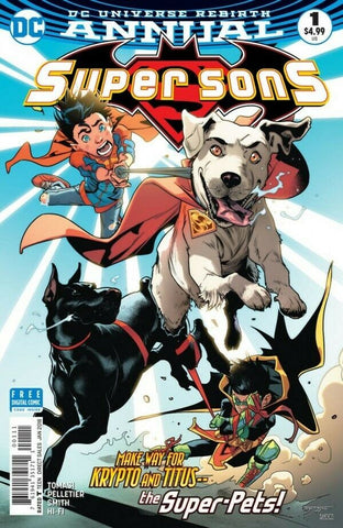 Super Sons Annual #1 - DC Comics - 2018  - Super Pets