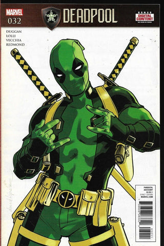 Deadpool #32 - Marvel Comics - 2015