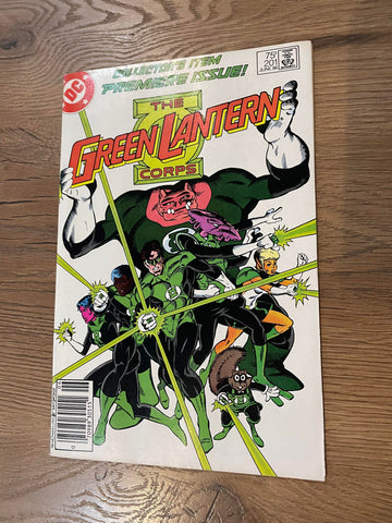 Green Lantern Corps #201 - DC Comics - 1986 - 1st Kilowog - Newstand Edition - J