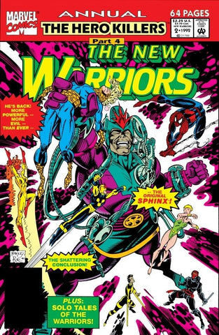 The New Warriors Annual #2 - Marvel Comics - 1992