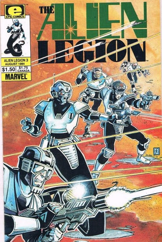 Alien Legion #3 - Marvel / Epic Comics - 1984