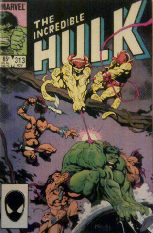 Incredible Hulk #313 - Marvel Comics - 1985