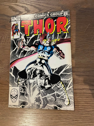 Mighty Thor #334 - Marvel Comics - 1983