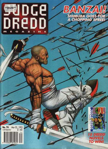 Judge Dredd Megazine #74-#77 (Four Issues) - 1995