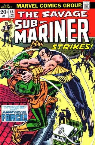 Sub-Mariner #68 - Marvel Comics - 1974