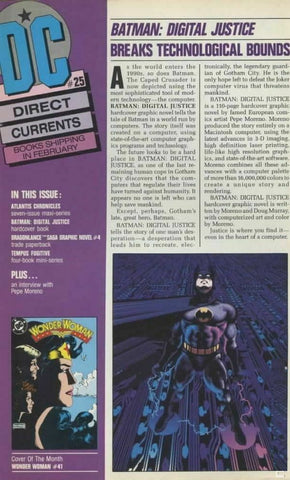 DC Direct Currents #25 - DC Comics - 1990