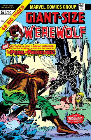 Giant-Size Werewolf by Night #5 - Marvel Comics - 1976