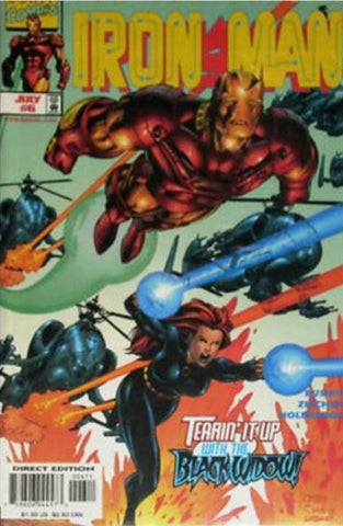Invincible Iron Man #6 - Marvel Comics - 1998