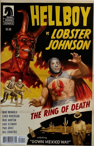 Hellboy vs Lobster Johnson "The Ring Of Death" - Dark Horse - 2019