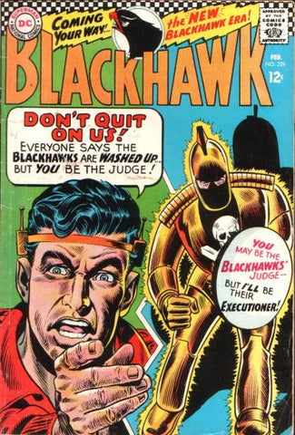 Blackhawk #229 - DC Comics - 1967