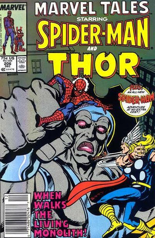 Marvel Tales #206 - Marvel Comics - 1987