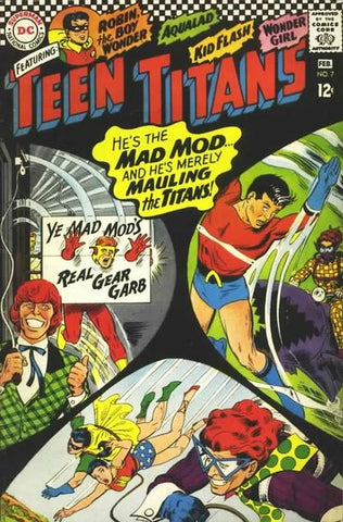 Teen Titans #7 - DC Comics - 1967