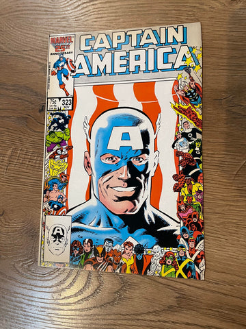 Captain America #323 - Marvel Comics - 1986 -  Back Issue - 1st John Walker Supe
