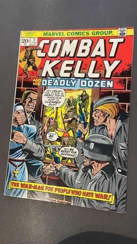 Combat Kelly #7 - Marvel Comics - 1973