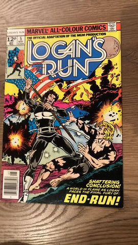 Logan's Run #5 - Marvel Comics - 1977