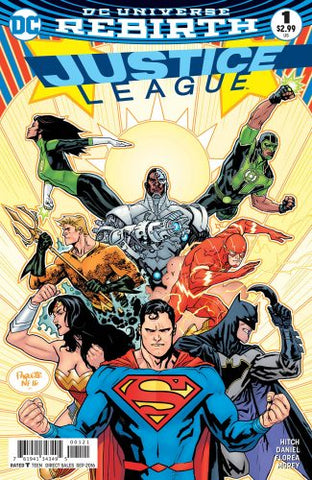 Justice League #1 - DC Comics - 2016 - Rebirth - Variant