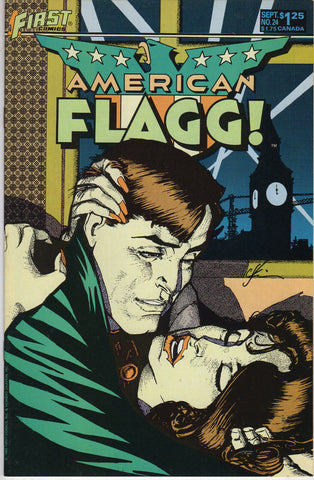 American Flagg #24 - First Comics - 1985