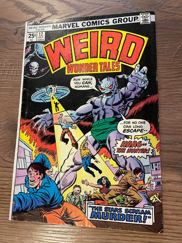 Weird Wonder Tales #12  - Marvel Comics - 1975 - Back Issue