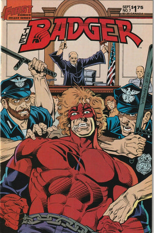 The Badger #7 - First Comics - 1985