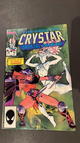 The Saga of Crystar, Crystal Warrior #10 - Marvel Comics - 1985