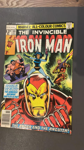 Iron Man #104 - Marvel Comics - 1977