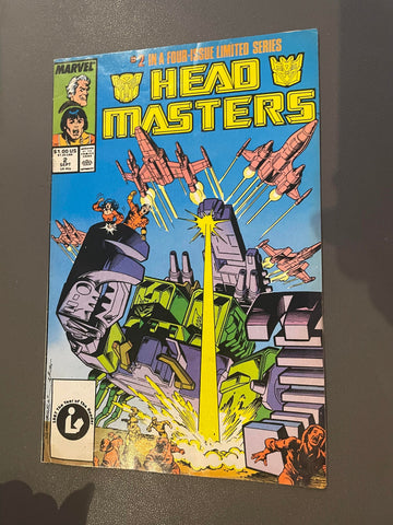 Transformers: Head Masters #2 - Marvel Comics - 1987