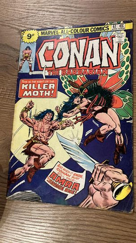 Conan The Barbarian #61 - Marvel Comics - 1976