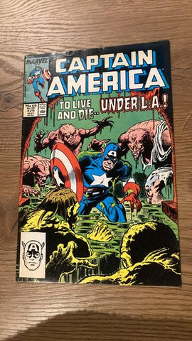 Captain America #329 - Marvel Comics - 1987