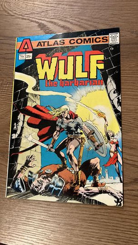 Wulf the Barbarian #1 - Atlas Comics - 1975