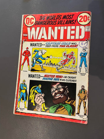 Wanted, The Worlds Most Dangerous Villains #8 - DC Comics - 1973