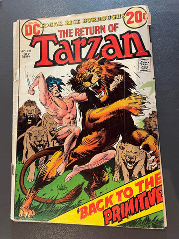 Tarzan #221 - DC Comics - 1973