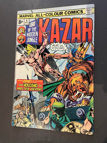 Ka-Zar #8 - Marvel Comics - 1975