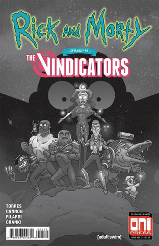 Rick and Morty presents The Vindicators #1 - Second Print - Oni Press - 2018