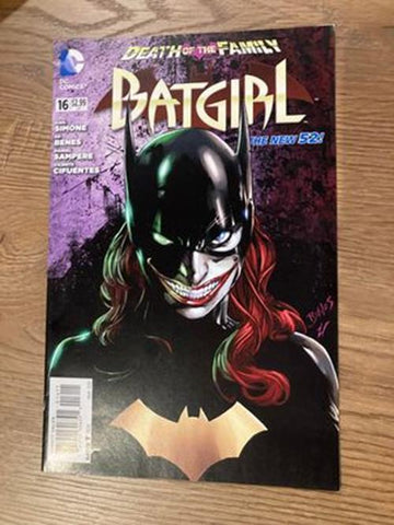 Batgirl #16 - New 52 / Death of the Family - DC Comics - 2013