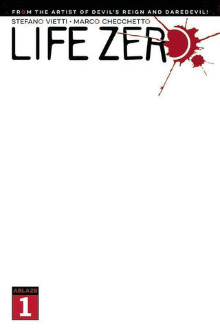 Life Zero #1 - Ablaze - 2022 - Blank Cover