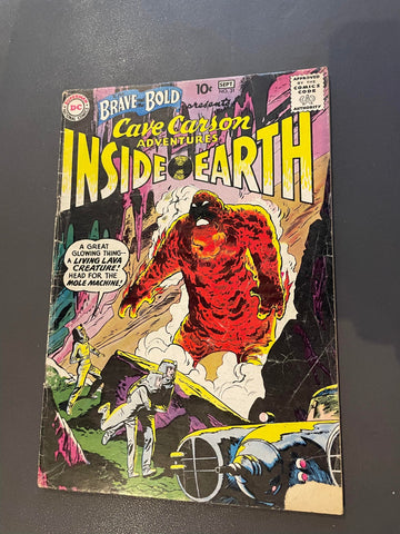 The Brave and the Bold #31 - DC Comics - 1960 - 1st app Cave Carson