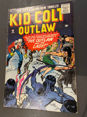 Kid Colt Outlaw #88 - Marvel Comics - 1960