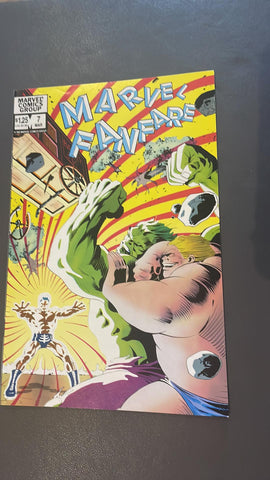Marvel Fanfare #7 - Marvel Comics - 1983